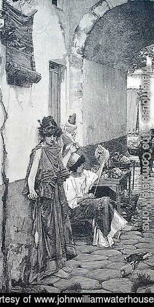 A Byway Ancient Rome 1884,  also known as Winding the Distaff