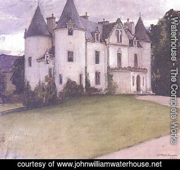 Waterhouse - A Scottish Baronial House  1907