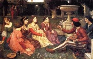 Waterhouse - A Tale from the Decameron 1916