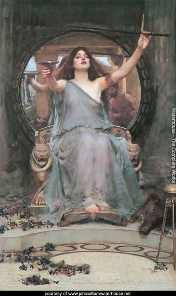 Circe Offering the Cup to Ulysses  1891