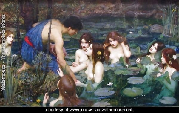 Hylas and the Nymphs  1896