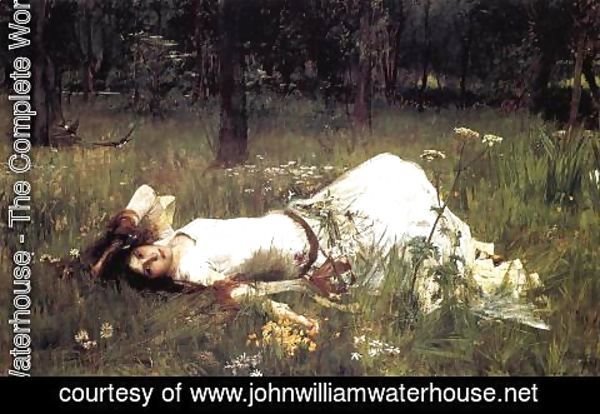 Waterhouse - Ophelia  1889