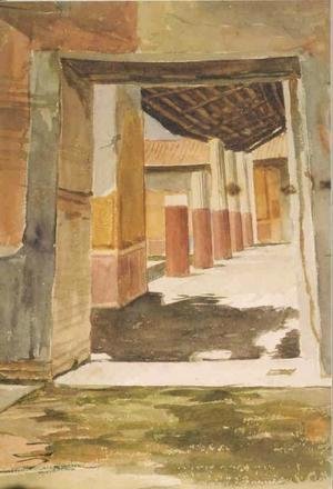 Waterhouse - Scene at Pompeii  1877