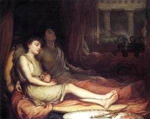 Waterhouse - Sleep and his Half-brother Death  1874