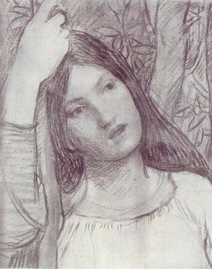 Waterhouse - Study of a Girl  1908