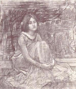 Waterhouse - Study of a Girl  1908 2