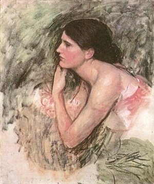 Waterhouse - The Sorceress study  1911