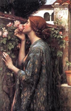 Waterhouse - The Soul of the Rose  1908