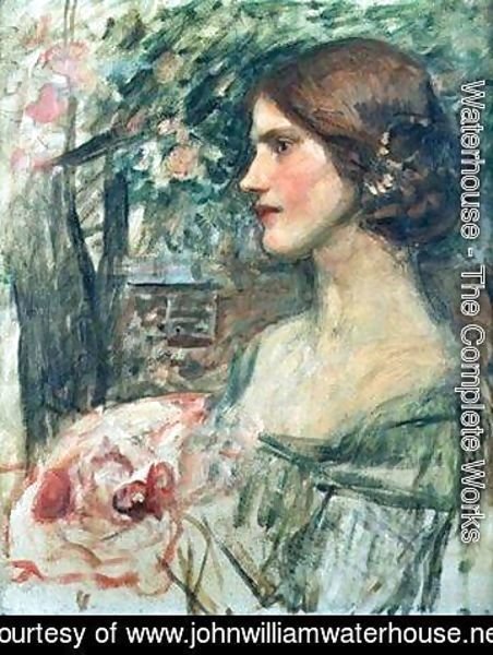 Waterhouse - Study for The Bouquet