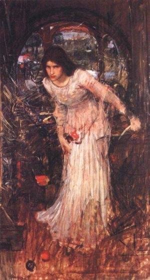 Waterhouse - Study for The Lady of Shalott