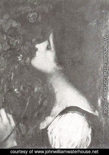 Waterhouse - Study for The Soul of the Rose